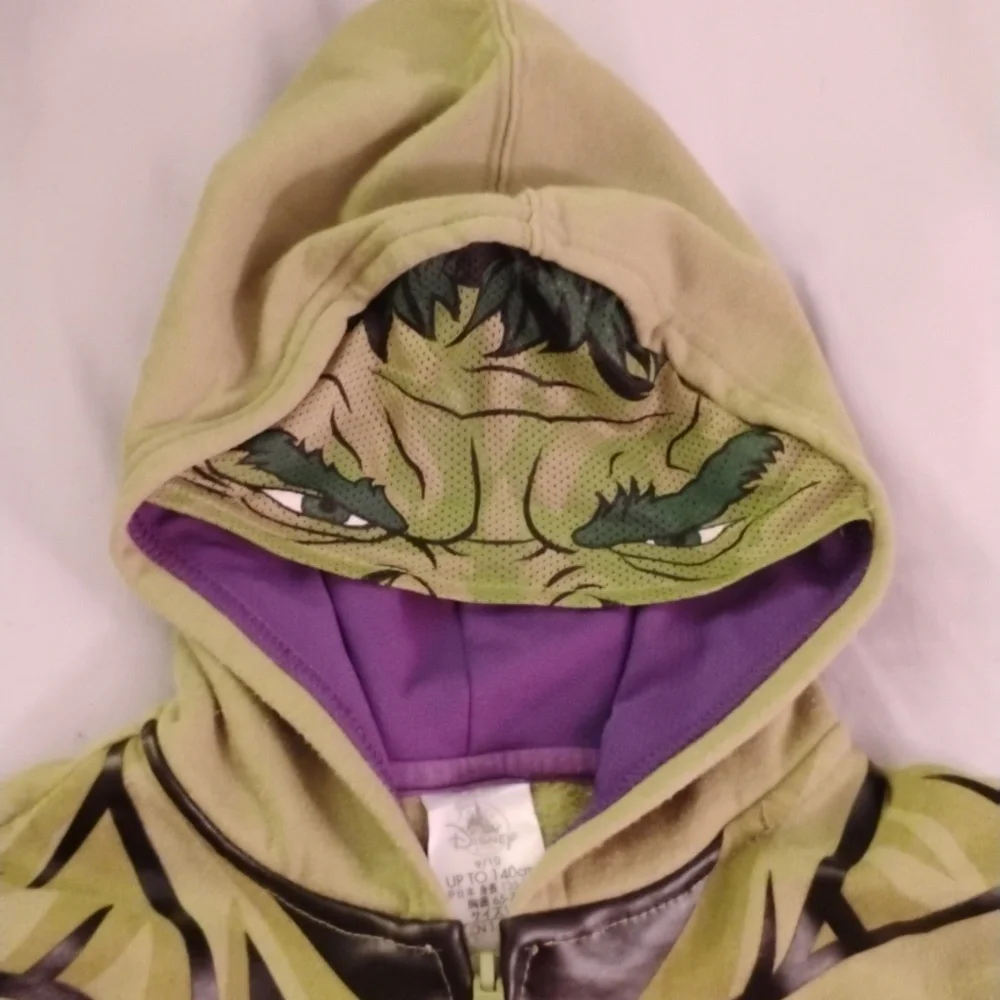 Boy's Hulk Hoodie - Picture 2 of 4